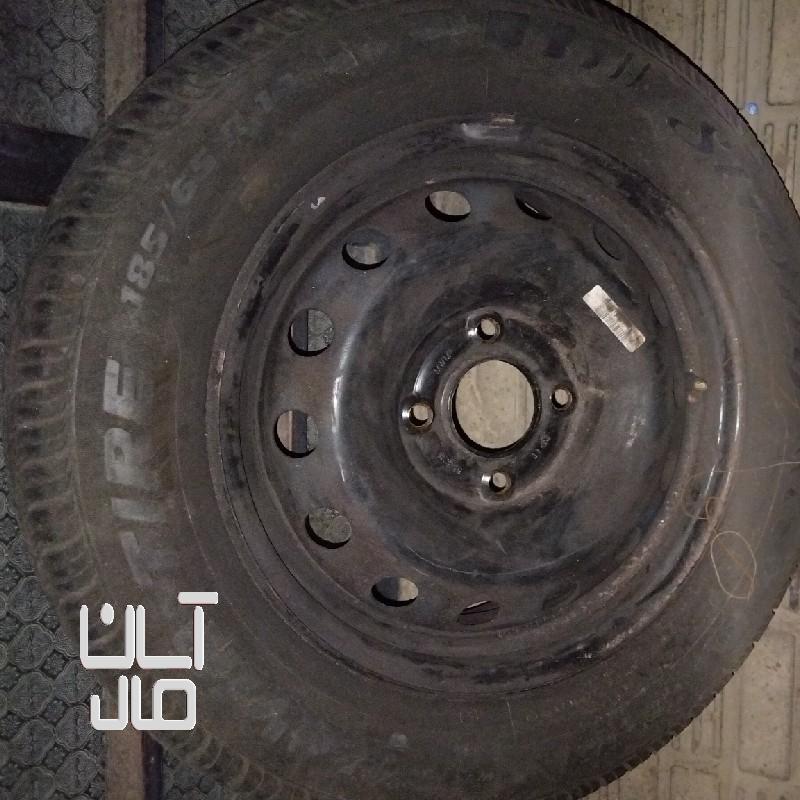 رینگ ولاستیک 206با جک 85درصد