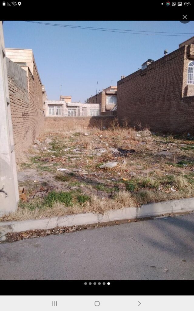 زمین مسکونی فلکه طریقت بر خدادوست