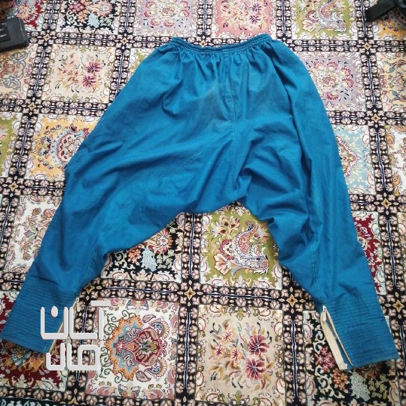 شلوار کردی. جافی. رنگش کله غازی