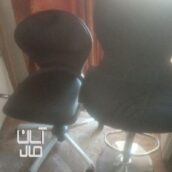 فروش دو عدد صندلی جک دار