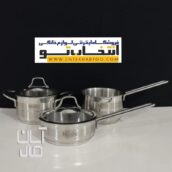 سرویس استیل کودک پنج پارچه نیچی مدل S5B