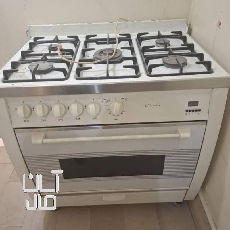 اجاق گاز ۵شعله فردار تکنو