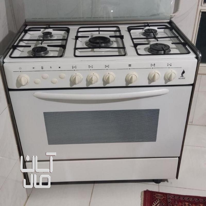 اجاق گاز فردار ۵شعله آلیش