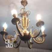 لوستر برنجی