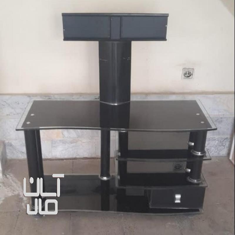 میز تلویزیون شیشه ای