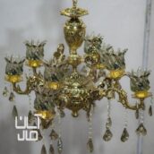 لوستر برنز ۸شعله