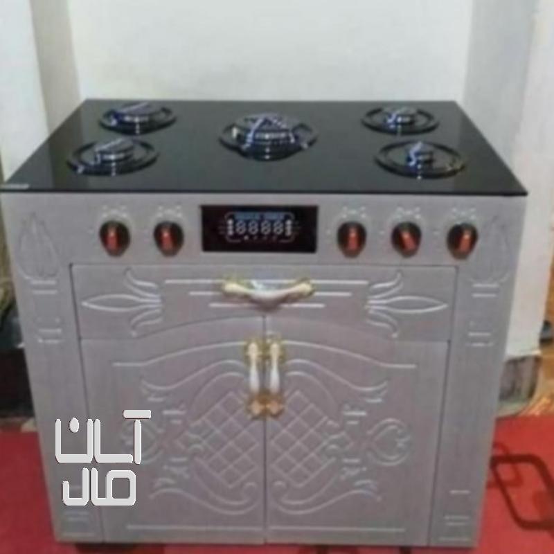اجاق گاز ۵شعله کابینتی