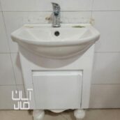 روشویی کابینتی بهمراه شیر