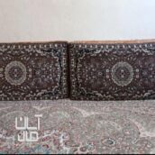 یک جفت پشتی فرش