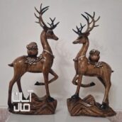 یک جفت گوزن پلی استر