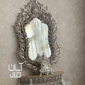 آینه کنسول باساعت