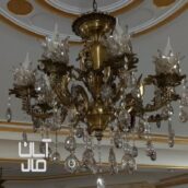 لوستر برنز ۸شاخه