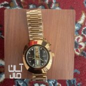 ساعت طلایی مردانه