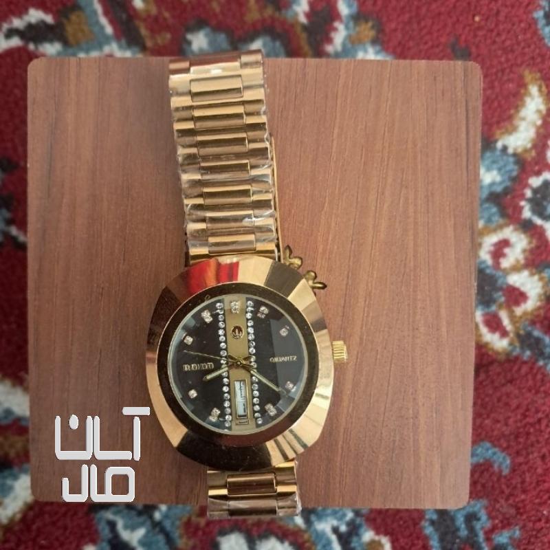 ساعت طلایی مردانه