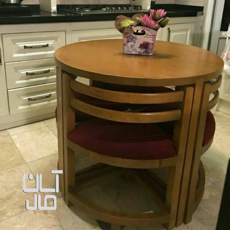 میز ناهارخوری ۴نفره کم جا