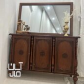 آینه کنسول چوبی