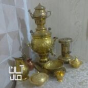 سماور زغالی دکوری