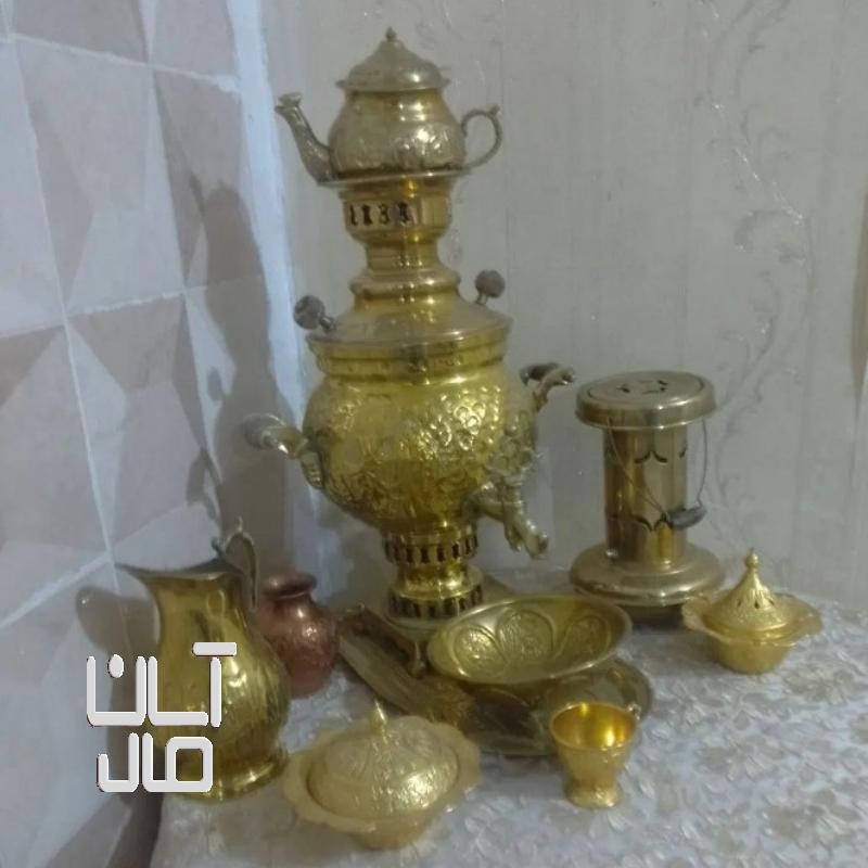 سماور زغالی دکوری