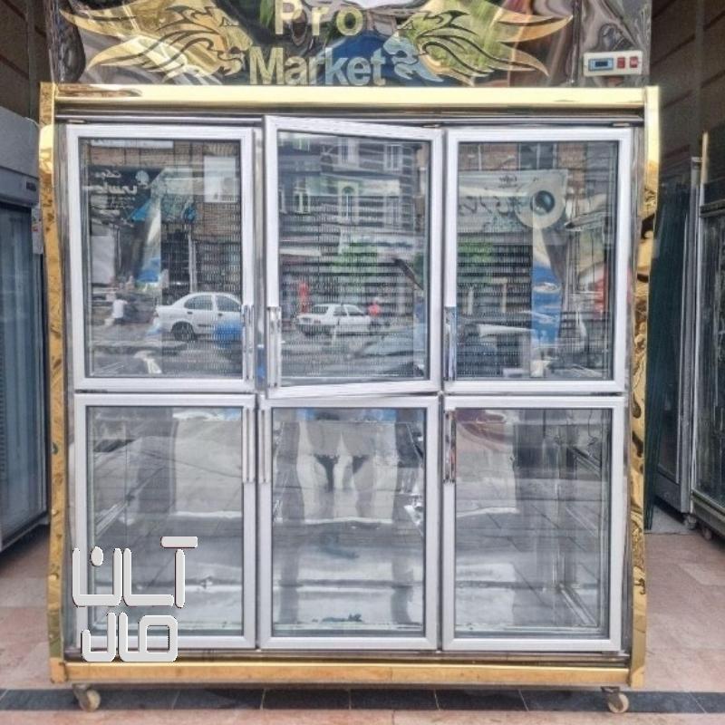 یخچال ۲ متری ویترینی