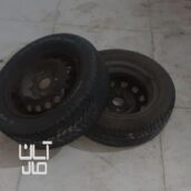 دو عدد لاستیک پراید