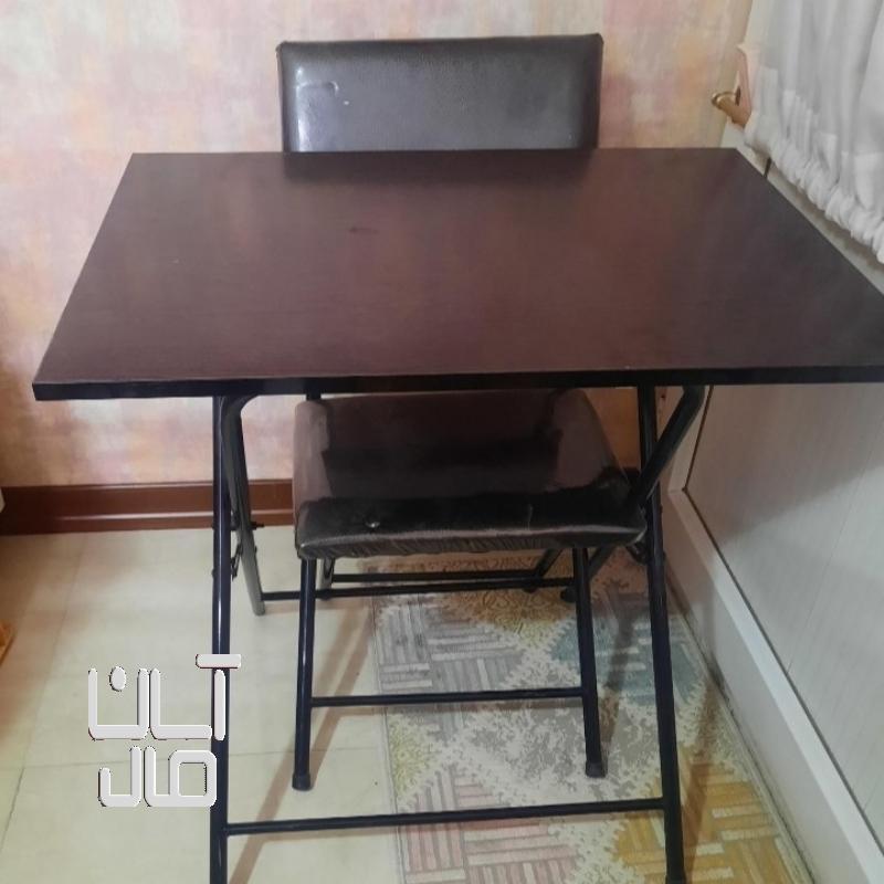 میز تحریر باصندلی تاشو