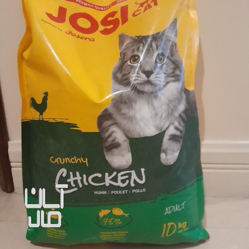 غذای خشک گربه جوسی کت ۱٠کیلویی طعم مرغ