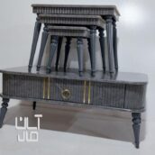 جلو مبلی ومیز عسلی