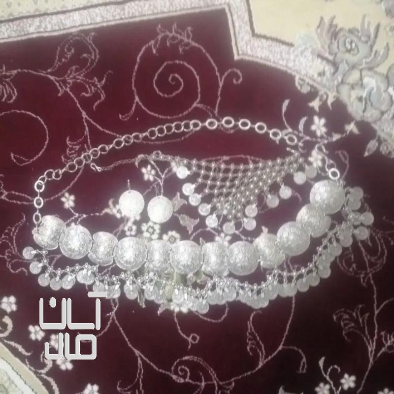 کمر بند عتیقه نقره