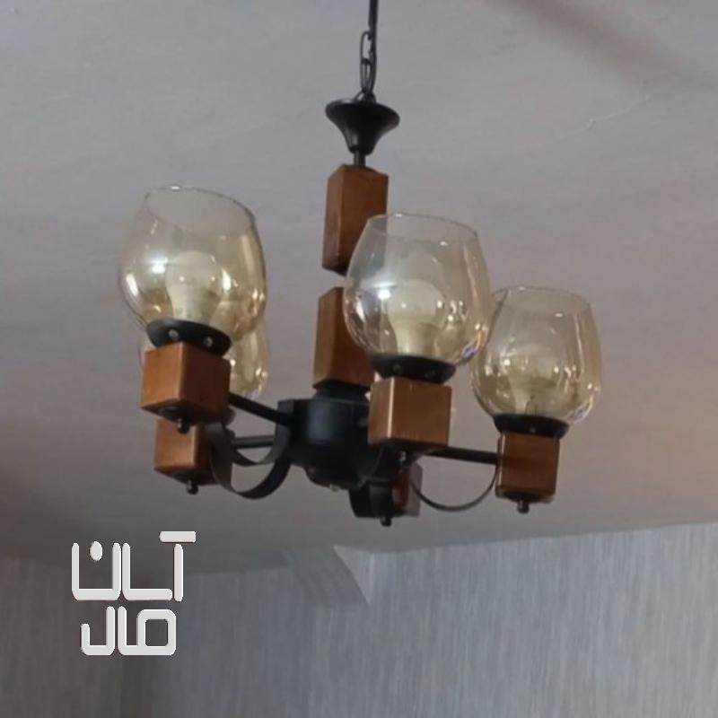 لوستر ۵شاخه