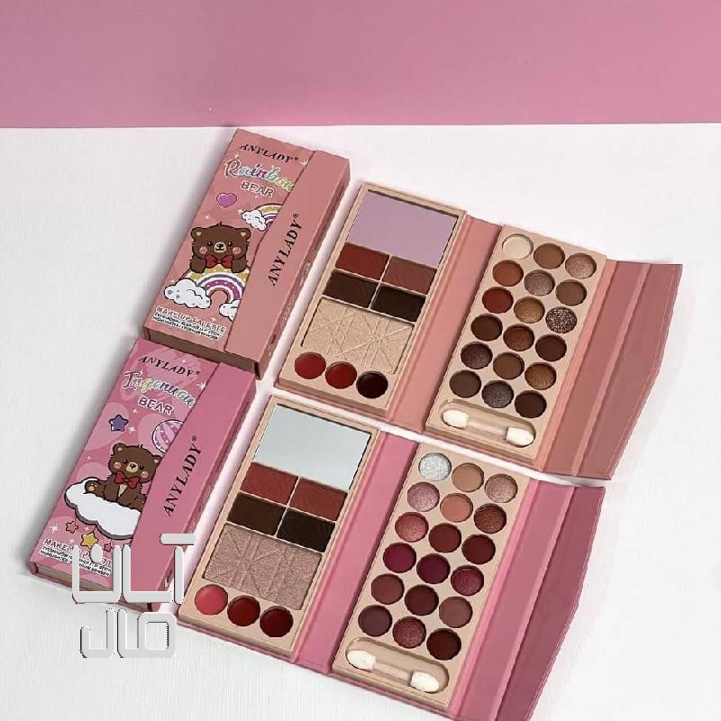 پالت سایه چندکاره کوچک طرح خرس برند(ANY LADY)