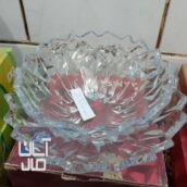 کاسه بشقاب بلوری