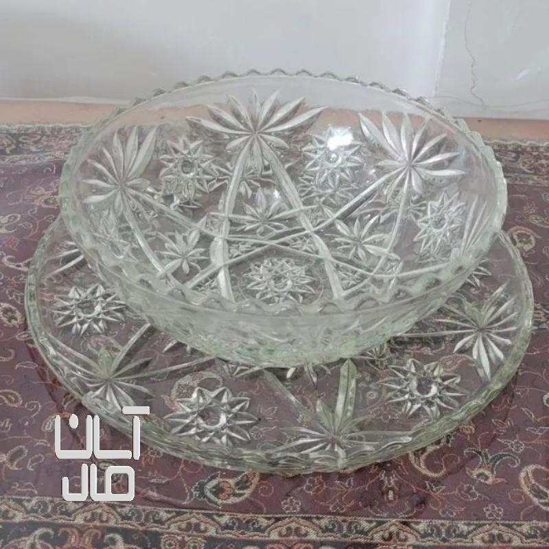 کاسه ببشقاب کریستالی