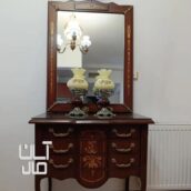 آینه کنسول چوبی