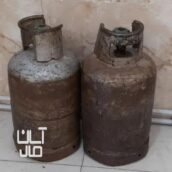 دوعدد کپسول بوتان گاز