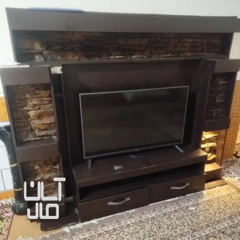 میز تلویزیون چراغدار