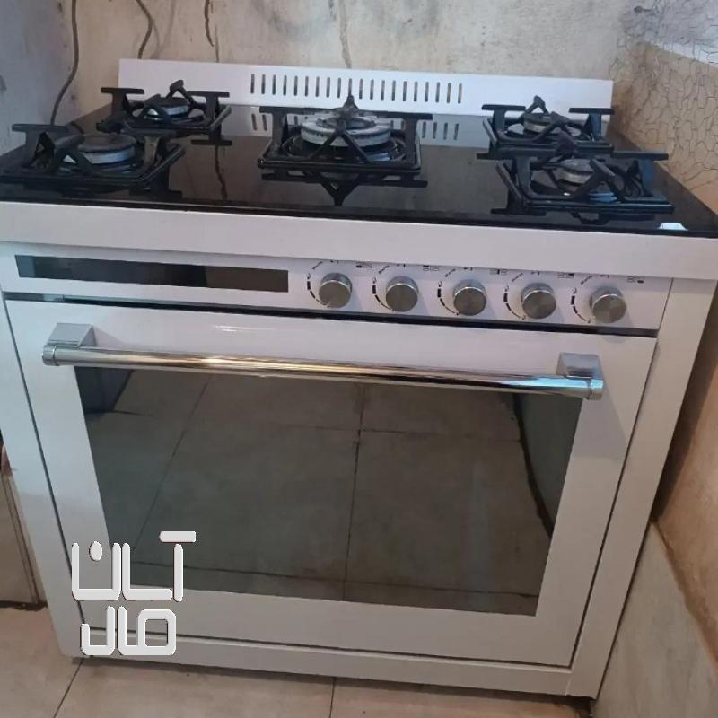 اجاق گاز ۵شعله طرح فر