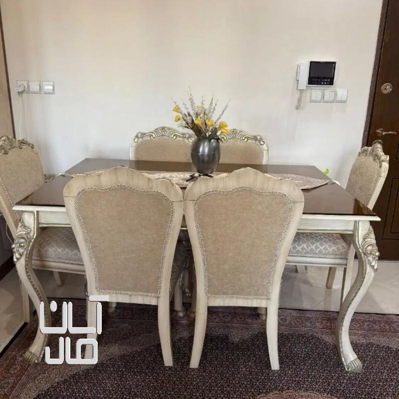 میز ناهارخوری ۶نفره چوب