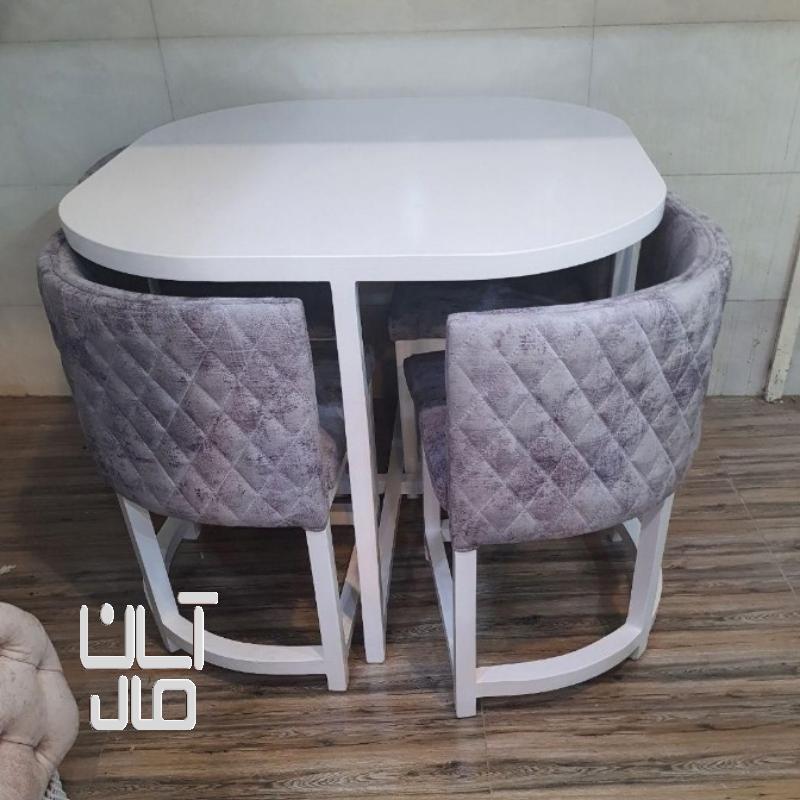 میز ناهارخوری ۴نفره کم جا
