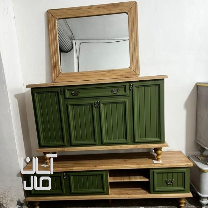 ست آینه کنسول ومیز تلویزیون