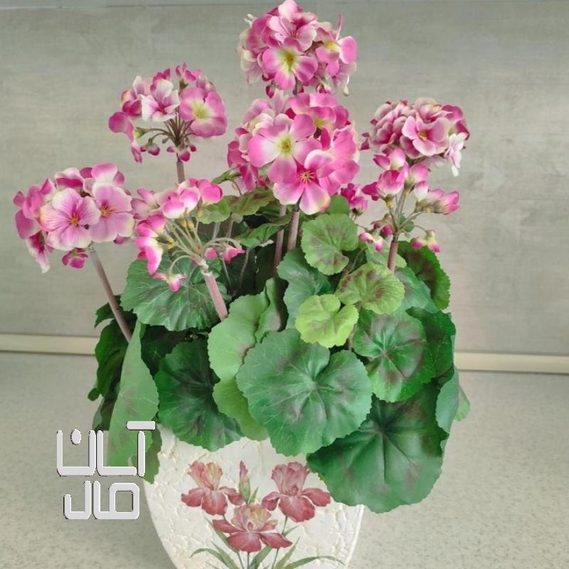 گل شمعدانی مصنوعی