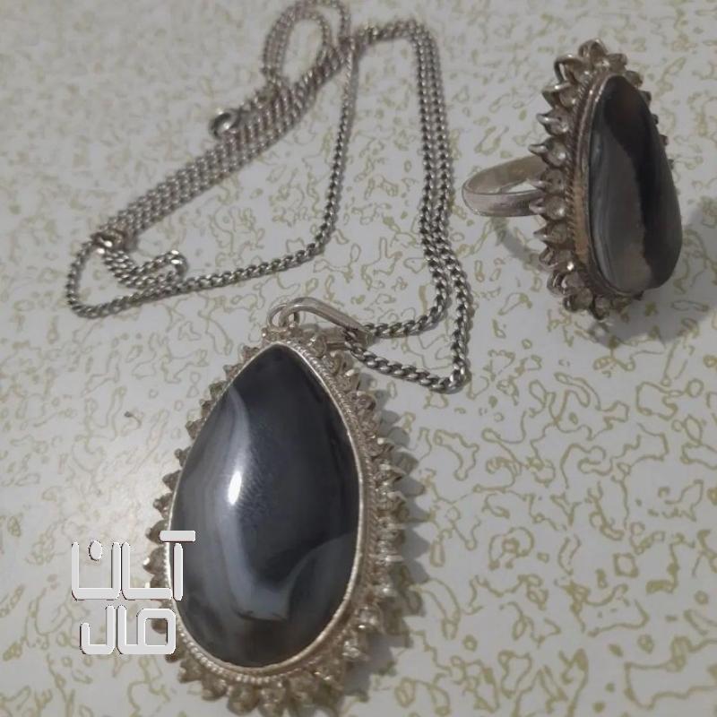 نیم ست نقره