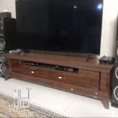 میز تلویزیون چوبی