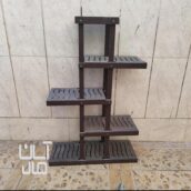استند گل چوبی