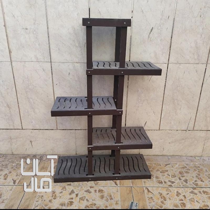 استند گل چوبی