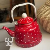 کتری لعابی خالدار