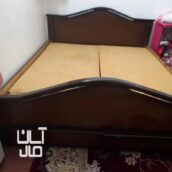 تخت دونفره چوبی