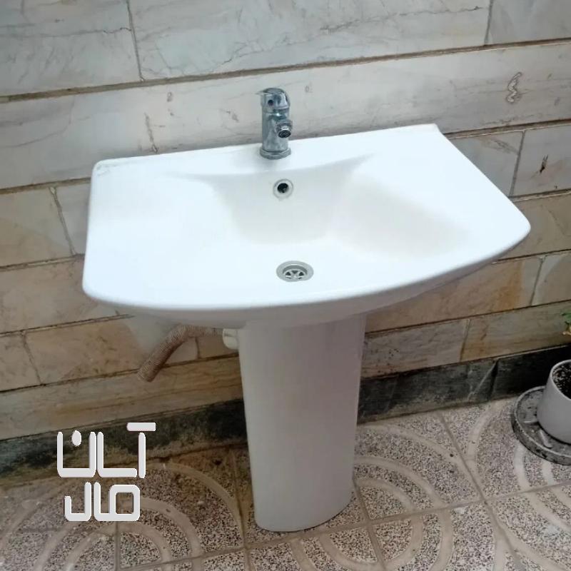 روشویی مروارید باشیر آلات