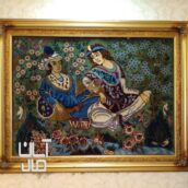 تابلو فرش لیلی مجنون