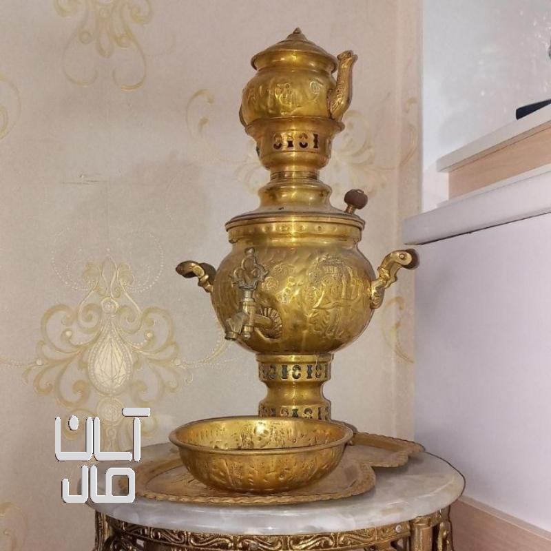 سماور برنجی