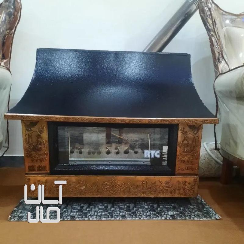 بخاری گازی شومینه ای